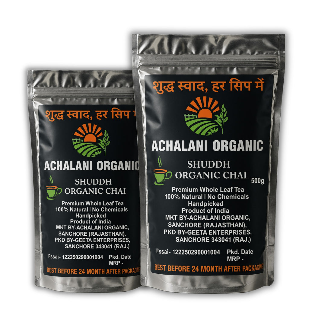 Shuddh Organic Chai (Premium Whole Leaf Tea)