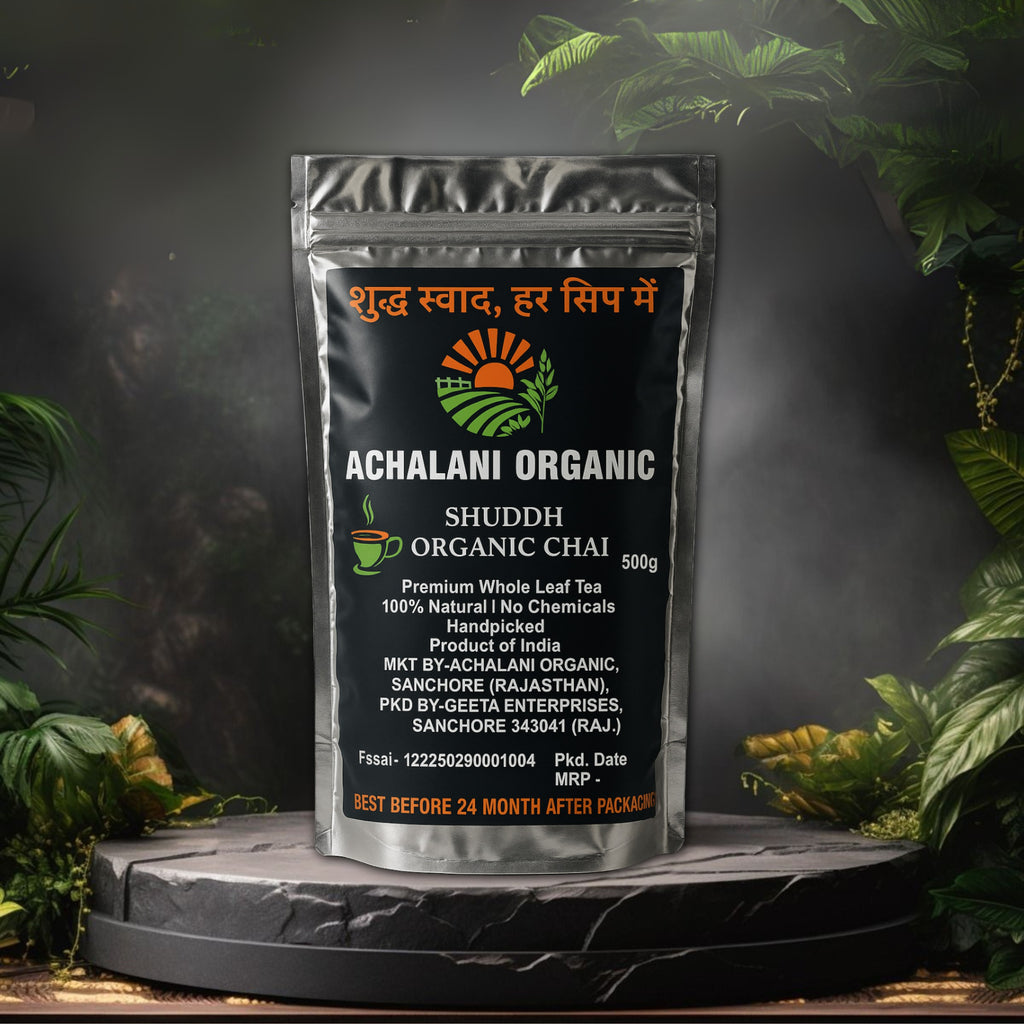 Shuddh Organic Chai (Premium Whole Leaf Tea)